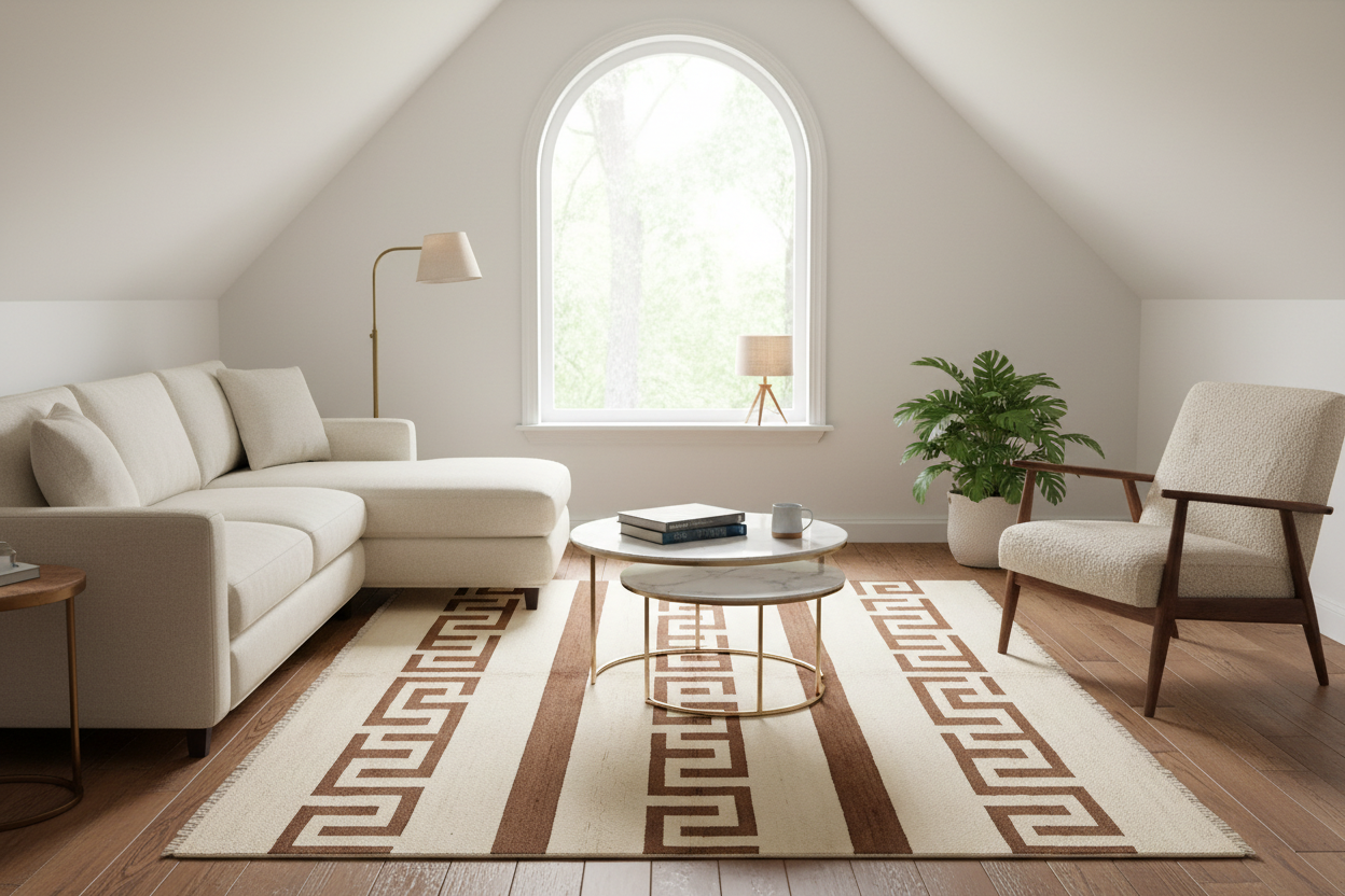 Terra Column Hand Knotted Rug