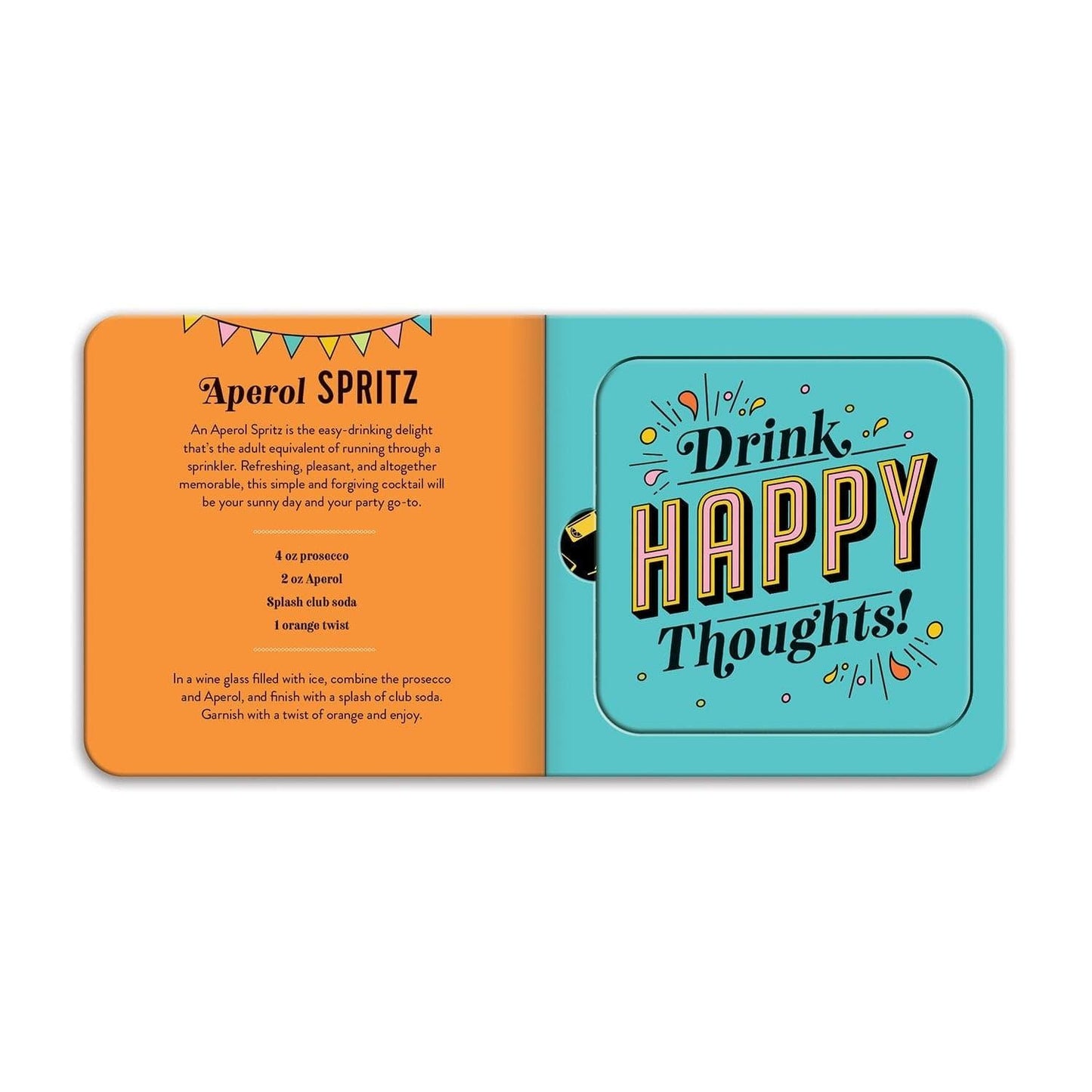The Power of Positive Drinking Coaster Book 