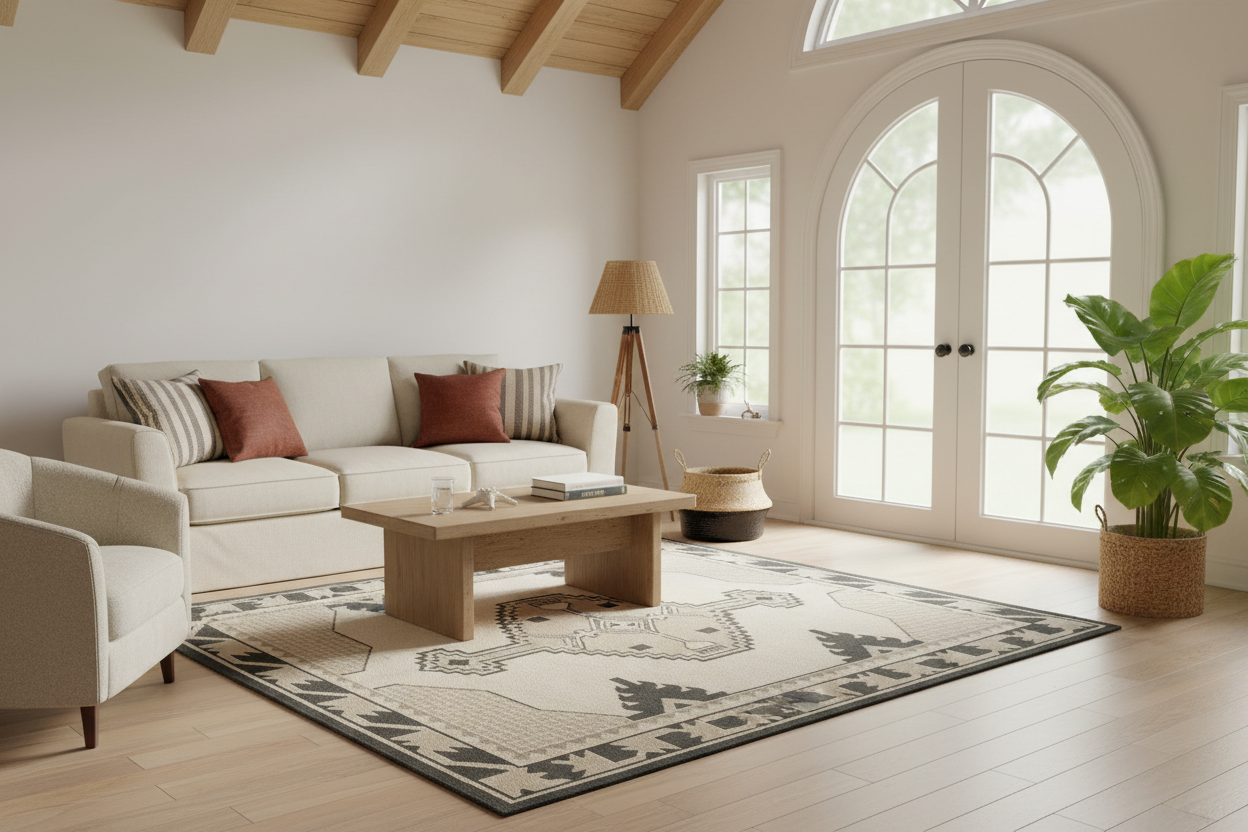 The Ancestral Totem Hand Knotted Rug