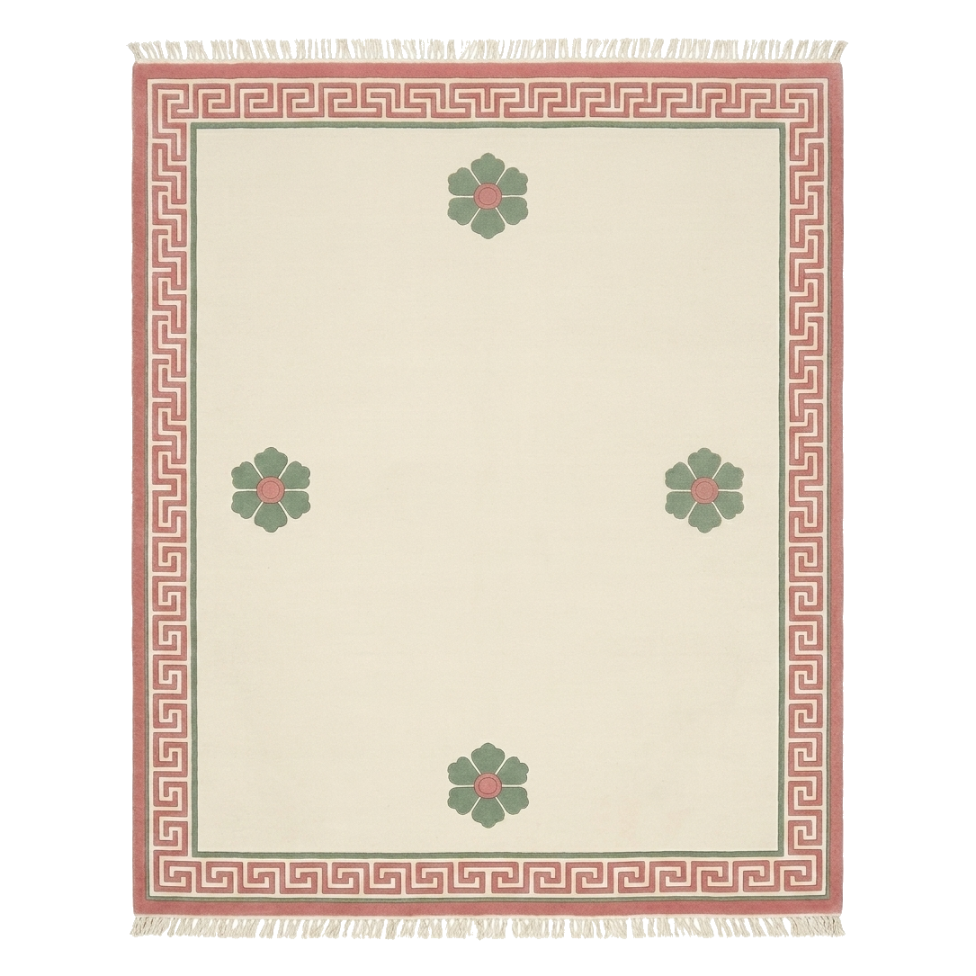 The Athenian Garden Hand Knotted Rug