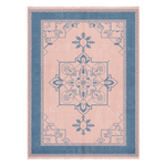 The Blush Medallion Hand Knotted Rug