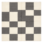 The Checkerboard Hand Knotted Rug