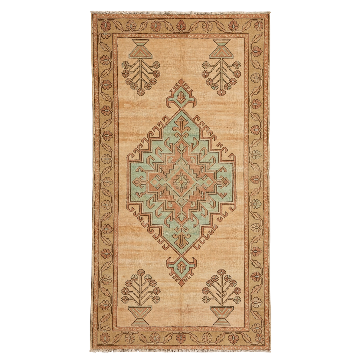 The Desert Oasis Hand Knotted Rug 