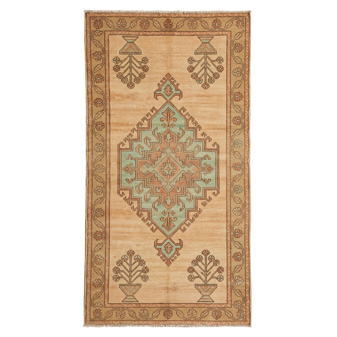 The Desert Oasis Hand Knotted Rug 