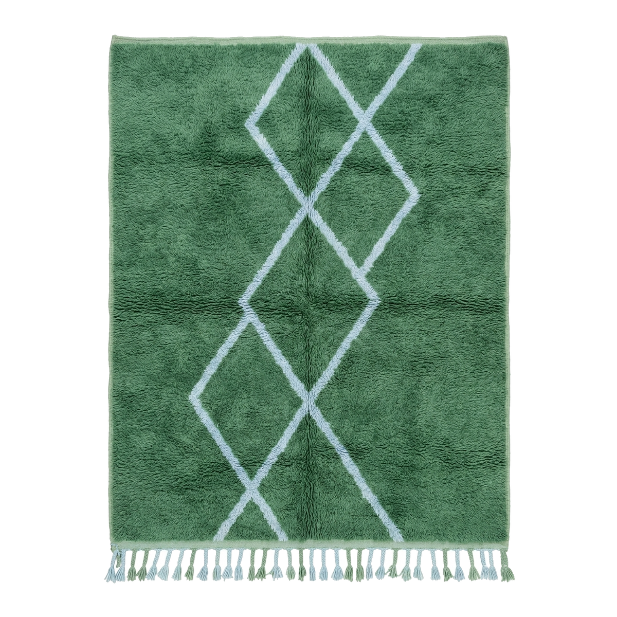 The Emerald Step Moroccan Rug