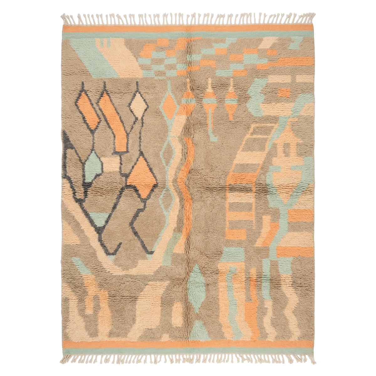 The Ethereal Landscape Moroccan Rug