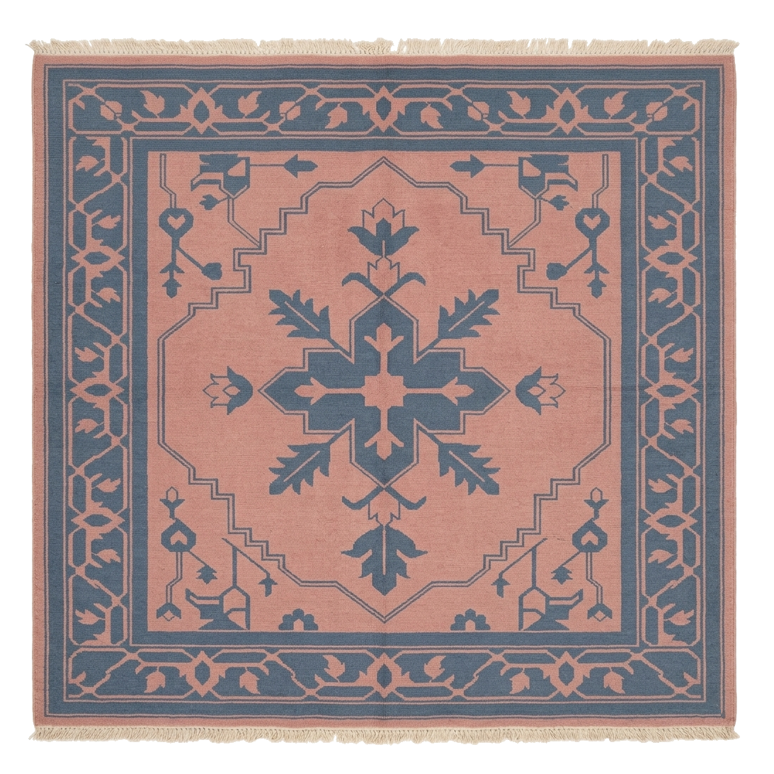 The Heritage Rose Hand Knotted Rug