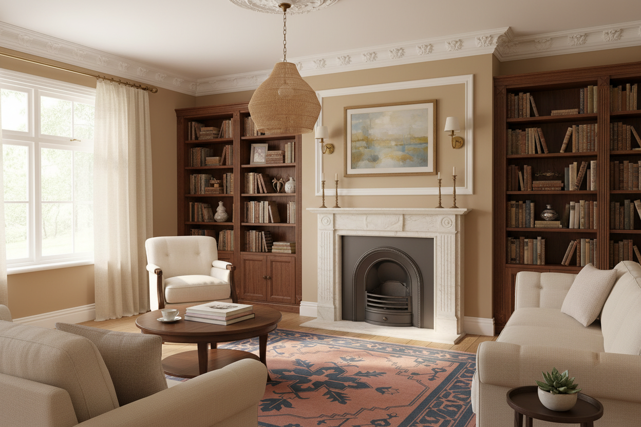 The Heritage Rose Hand Knotted Rug