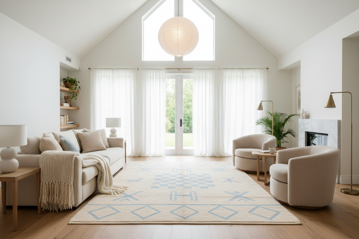 The Nomad’s Tapestry Moroccan Rug