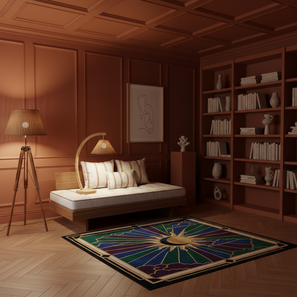 The Opulent Glamour Hand Tufted Wool Rug