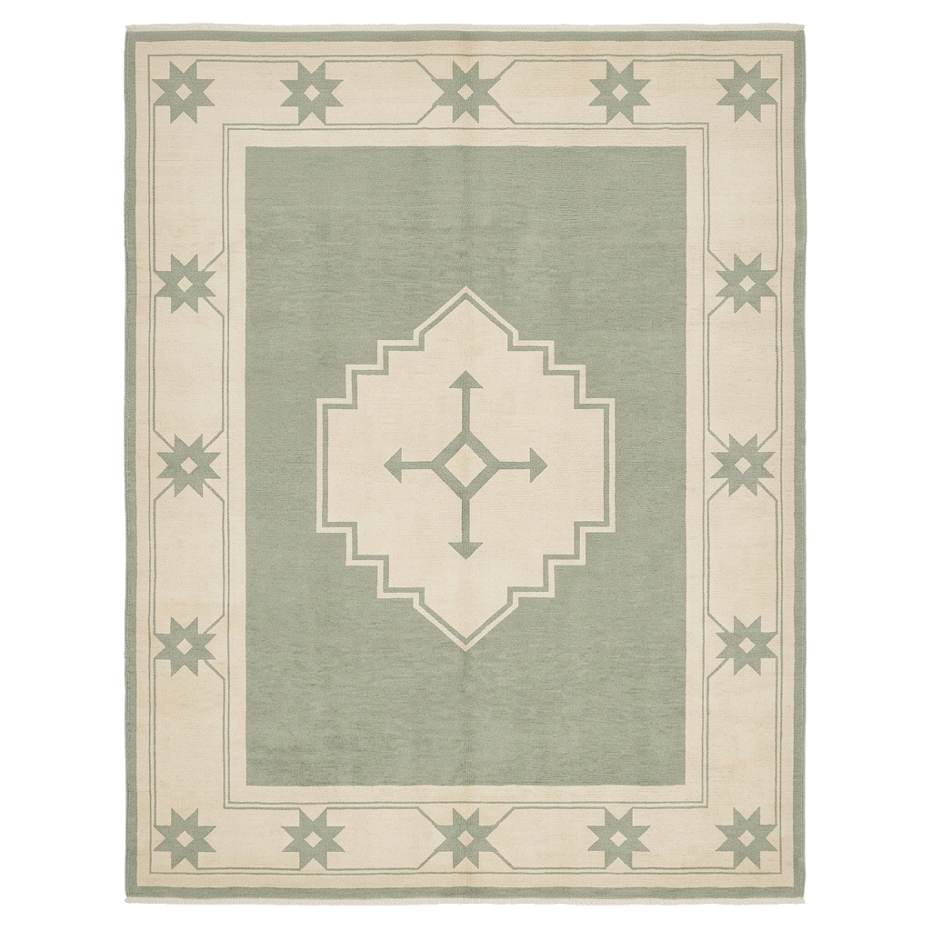 The Sage Star Hand Knotted Rug 