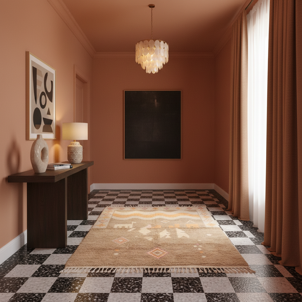 The Storyteller’s Mesa Moroccan Rug