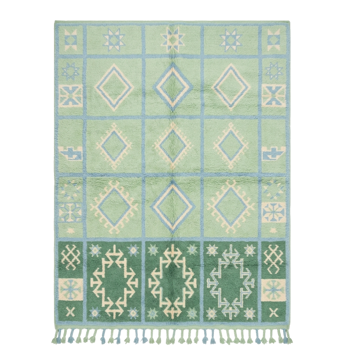 The Verdant Orchard Moroccan Rug