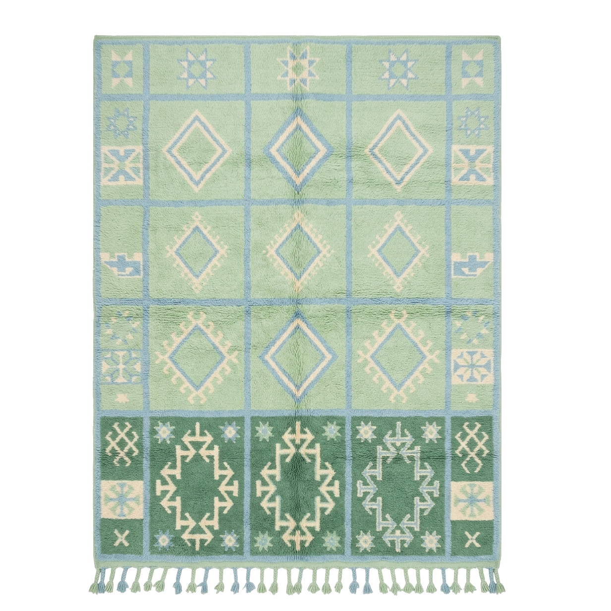 The Verdant Orchard Moroccan Rug