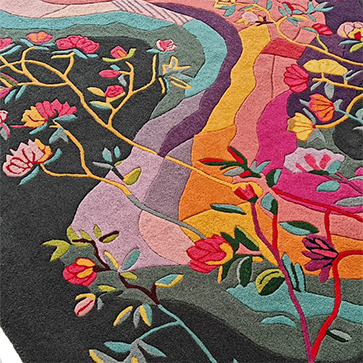 The Loomed River Hand Tufted Rug