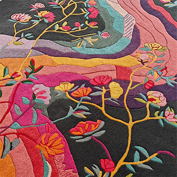 The Loomed River Hand Tufted Rug