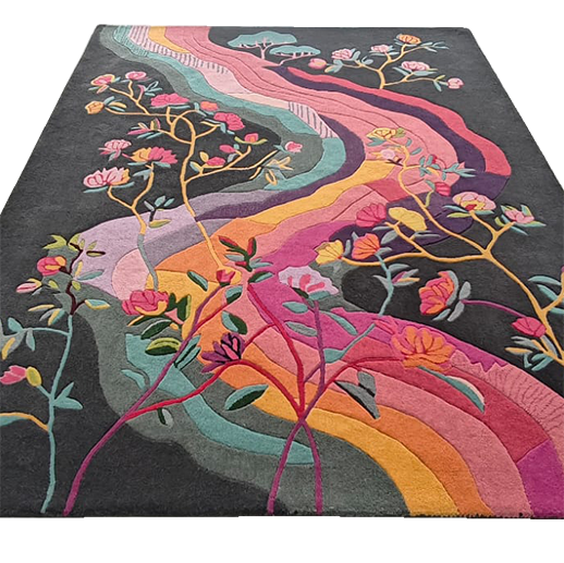 The Loomed River Hand Tufted Rug