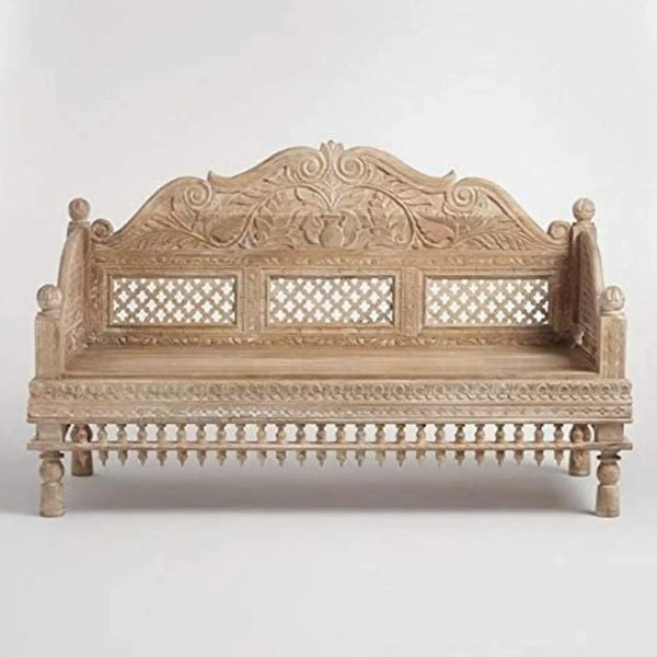 The Queen's Hand Carved Solid Wood Daybed