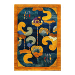 Tibetan Tapestry Tufted Wool Rug