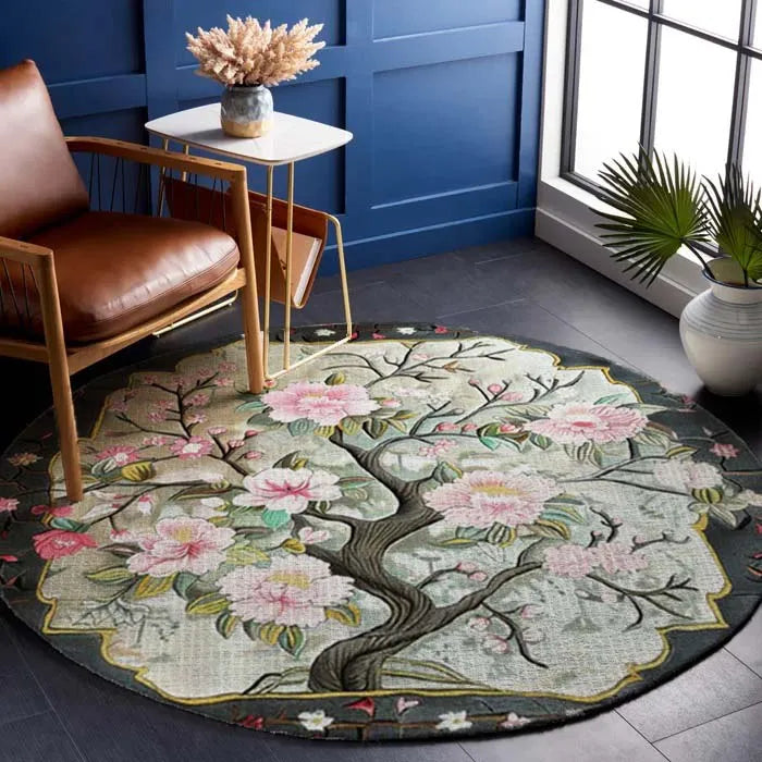 Tree of Life Hand Tufted Rug