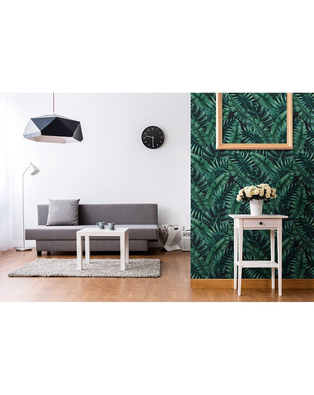 Tropical Jungle Monstera Palm Leaves Removable Wallpaper Tropical Jungle Monstera Palm Leaves Removable Wallpaper Tropical Jungle Monstera Palm Leaves Removable Wallpaper 
