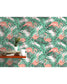 Tropical Palm Leaves Pink Flamingos Removable Wallpaper Tropical Palm Leaves Pink Flamingos Removable Wallpaper Tropical Palm Leaves Pink Flamingos Removable Wallpaper 
