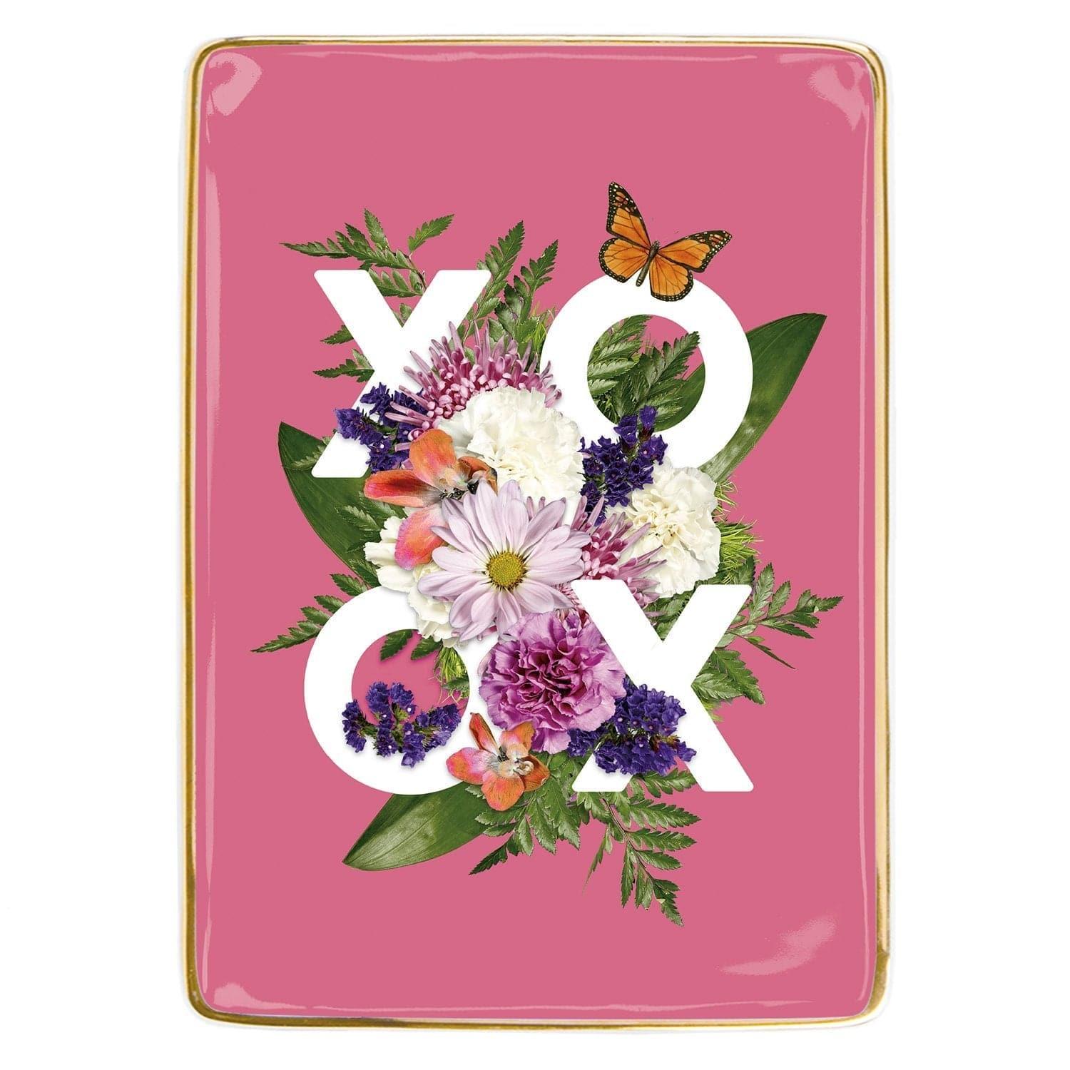 Troy Litten Succulent Spectrum Magnet Set Say It With Flowers XOXO Porcelain Tray 