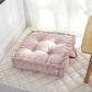 Tufted Square Pouf Pillow Floor Cushions