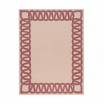 Twirl Knot Hand Tufted Wool Rug