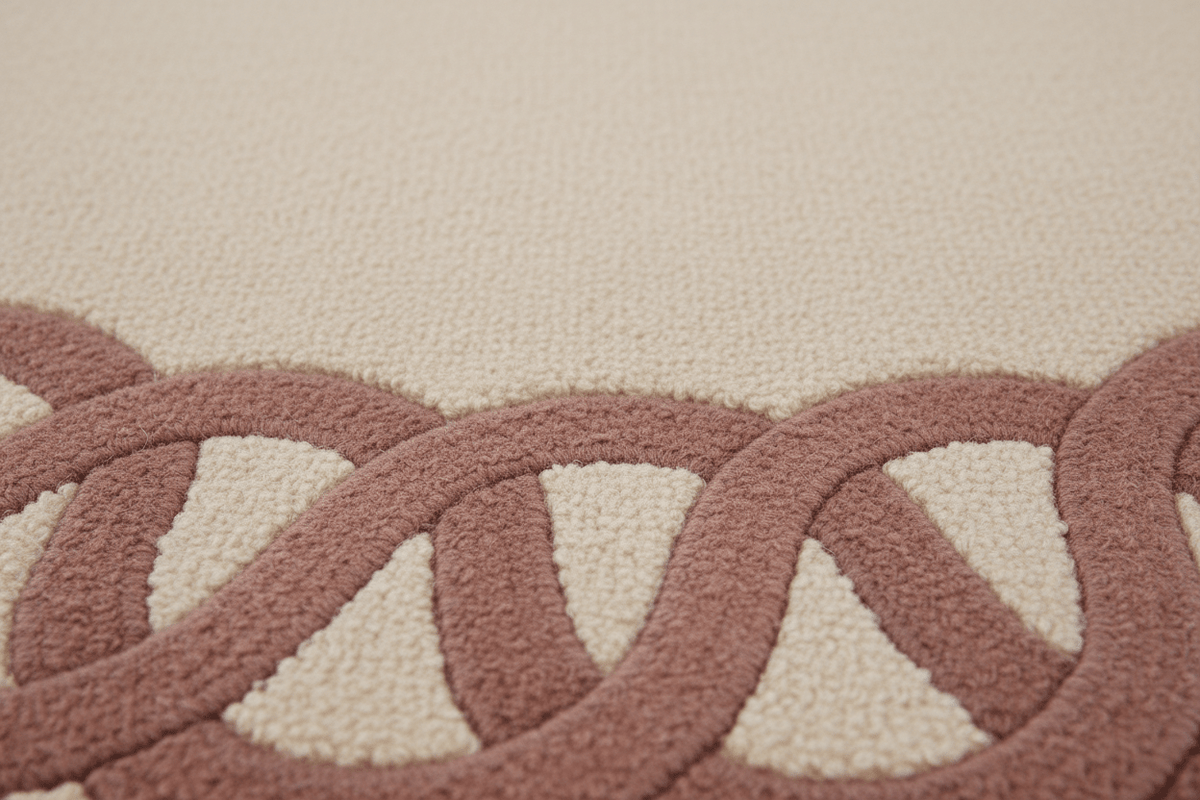 Twirl Knot Hand Tufted Round Rug - MAIA HOMES