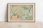 United States Map Print| Art History