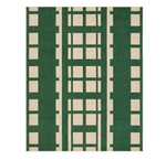 Verdant Lattice Hand Knotted Rug