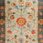 Vibrant Modernity Hand Knotted Area Rug