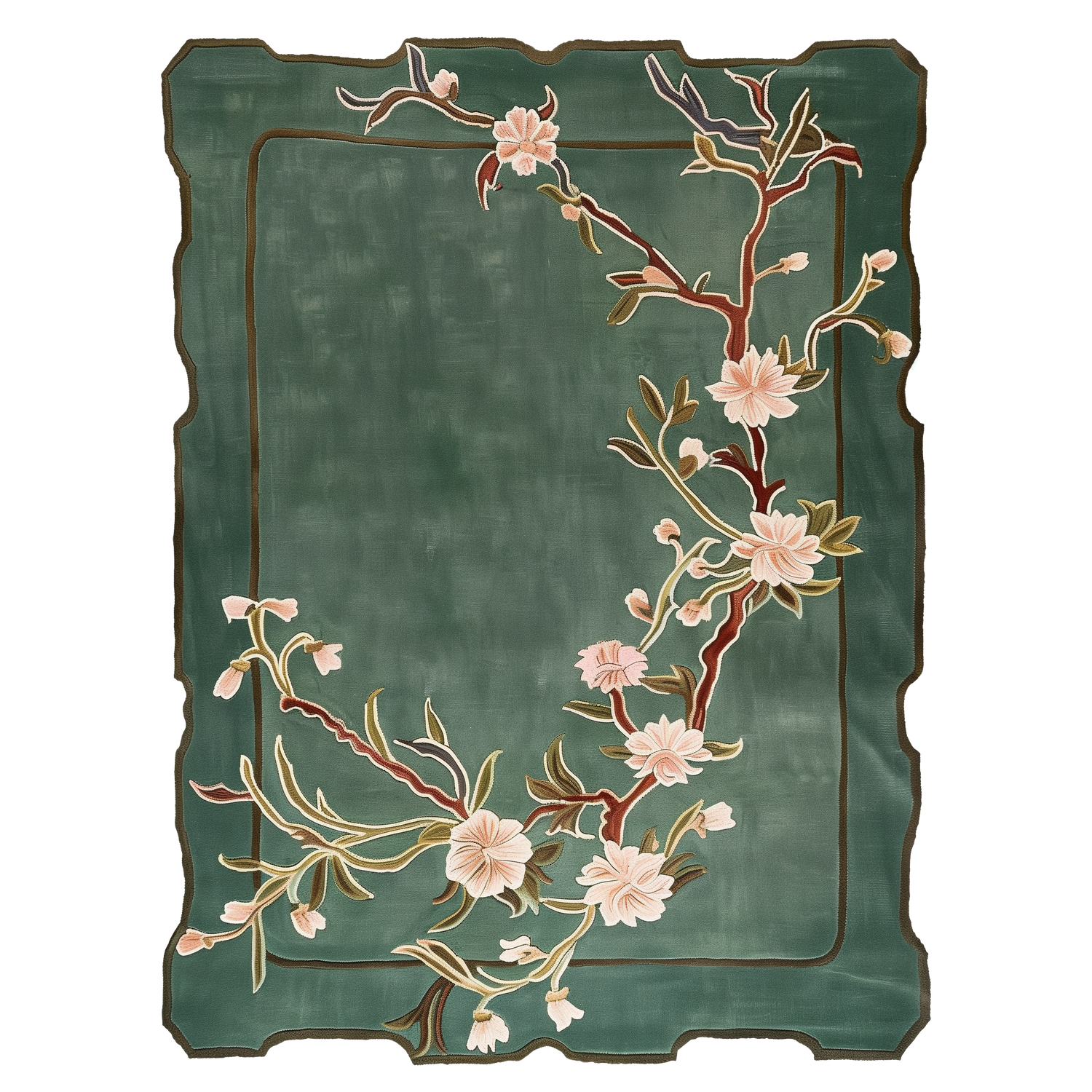 Vine Meadow Hand Tufted Wool Rug