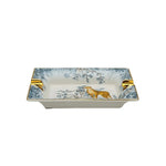 Vintage Leopard in the Forest Porcelain Tray