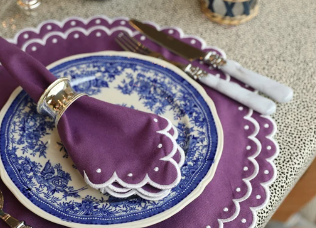 Violet Vigor Placemats