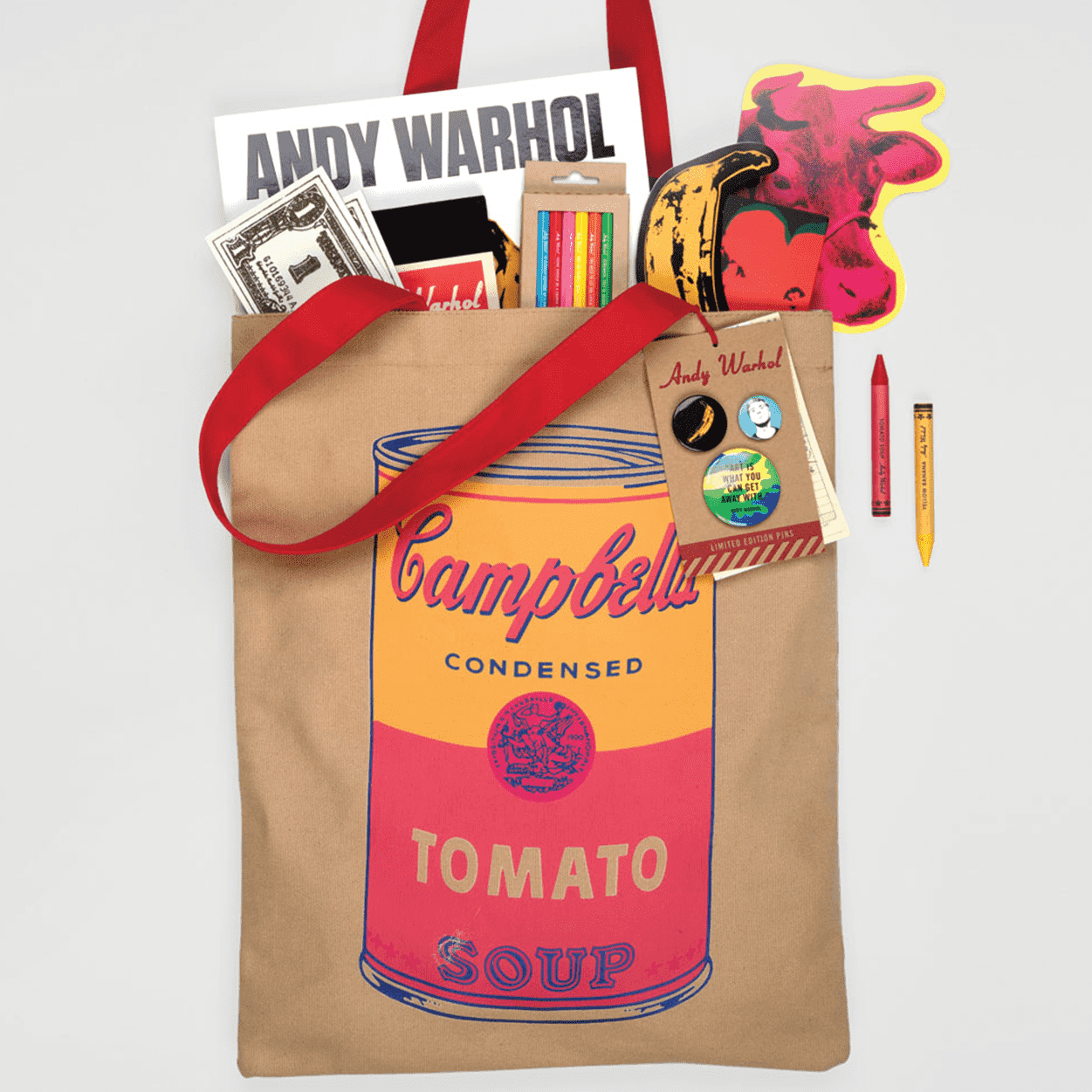 Warhol Soup Can Stress Reliever Andy Warhol Campbell's Soup Canvas Tote Bag Andy Warhol Campbell's Soup Canvas Tote Bag 