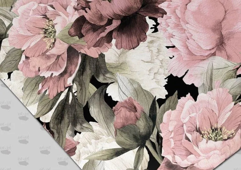 Watercolor Blush Peony Wallpaper