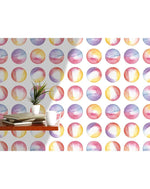 Watercolor Bubbles Circles Removable Wallpaper