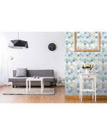 Watercolor Hexagon Honeycomb Removable Wallpaper