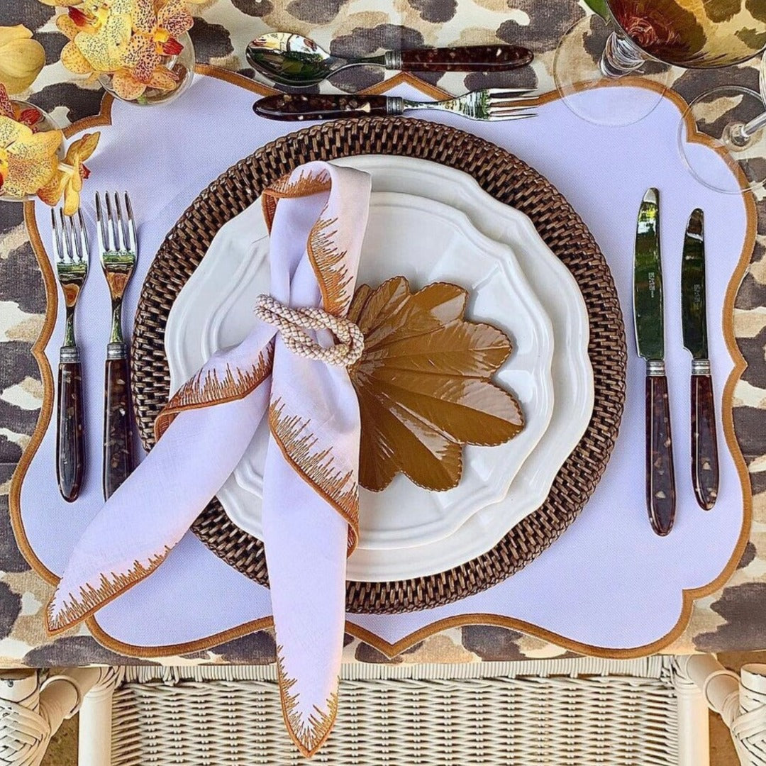 Wicker Weave Placemats, designed to add a rustic yet stylish touch to your table. Crafted from durable materials, these placemats offer both functionality and elegance, perfect for everyday use or entertaining guests.