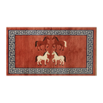 Wild Horses Meander Hand Knotted Rug