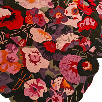 Wild Garden Hand Tufted Wool Rug