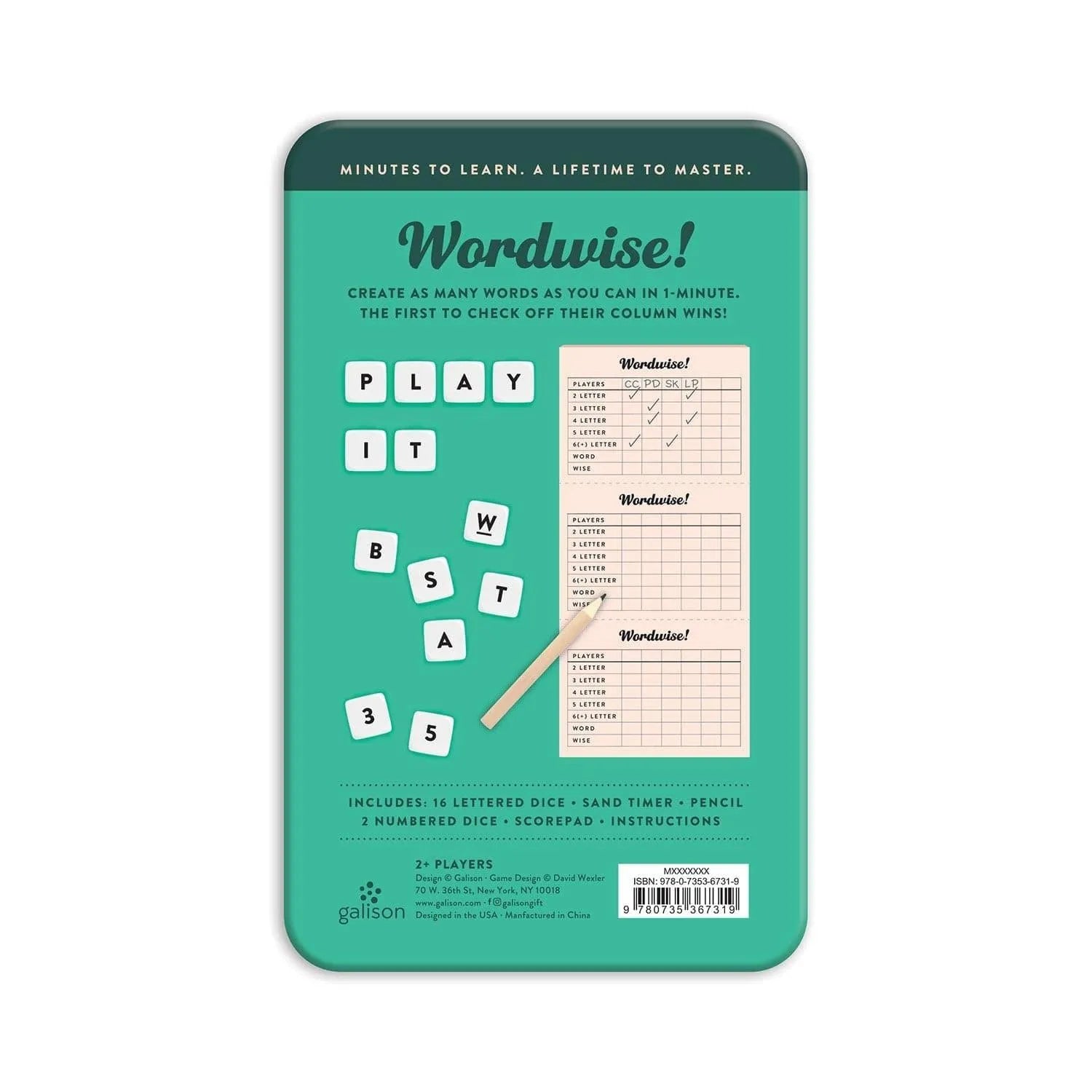 Wordwise! Dice Game