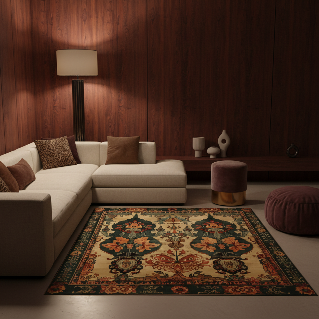 Heritage of Persia Wool Hand Knotted Area Rug