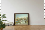 Framed room mockup - leaning