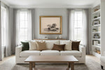 Framed room mockup - gold