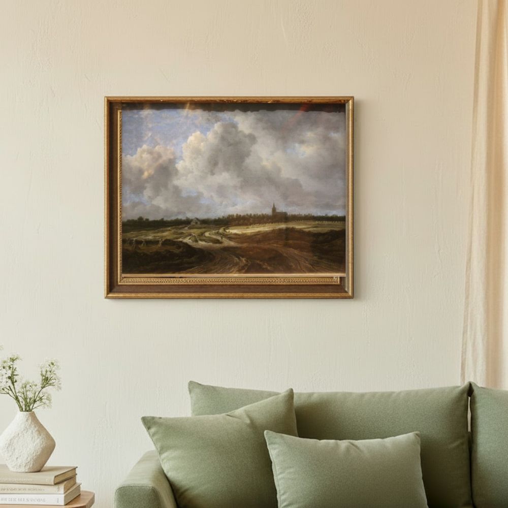 Framed room mockup - sage