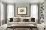 Framed room mockup - gold