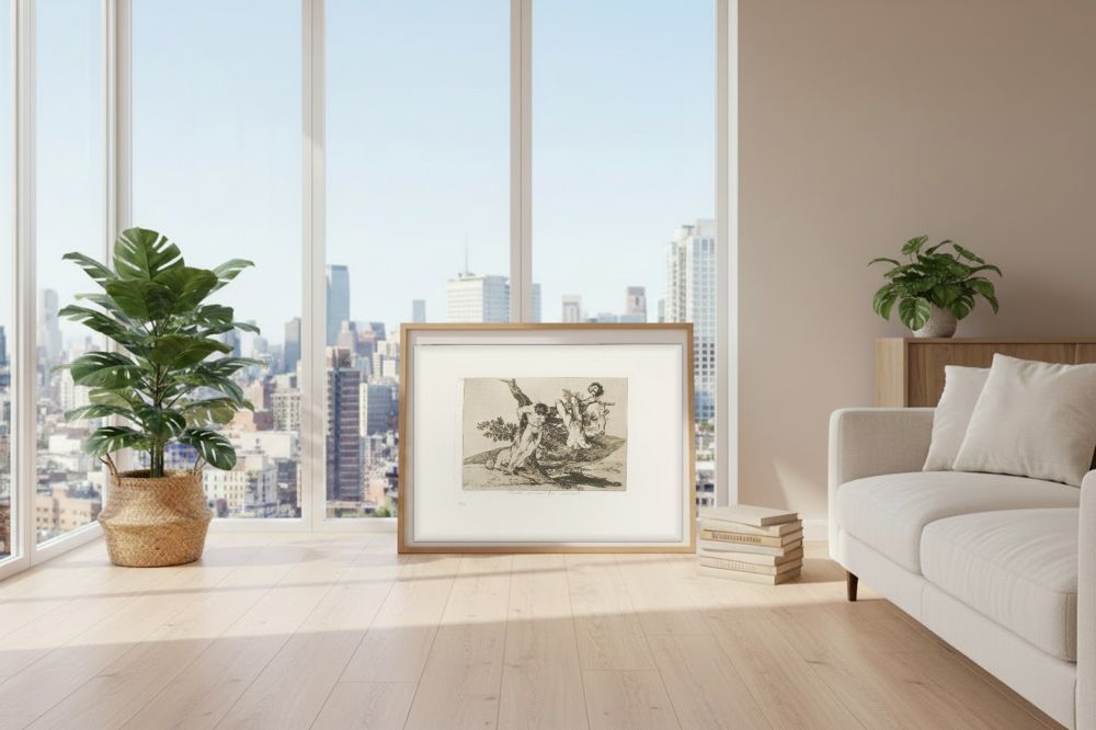 Framed room mockup - loft